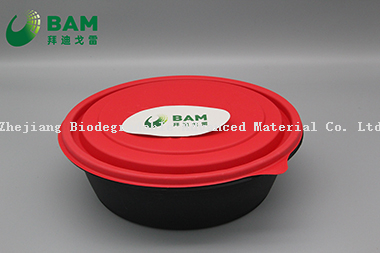 可降解、全生物降解的可堆肥一次性餐饮外卖食品容器 符合GB/T4806.7标准