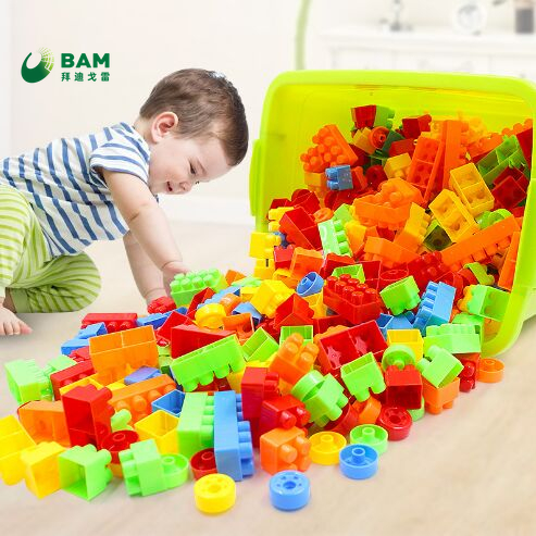 智力开发干学龄前玩具儿童可降解、全生物降解的塑料积木 符合GB/T 38082-2019标准