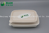 可降解、全生物降解的食品级一次性可堆肥的外卖食品沙拉包装容器 符合GB/T4806.7标准