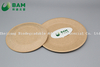 可降解、全生物分解的可分解堆肥面包店外卖食品包装圆饼盘 符合GB/T4806.7标准